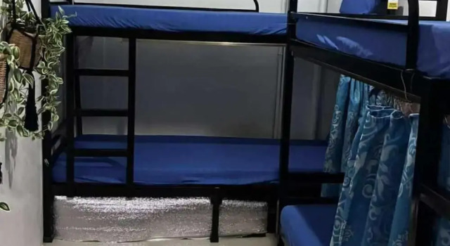 Кровать в общем номере OYO 1155 Carnivale Inn