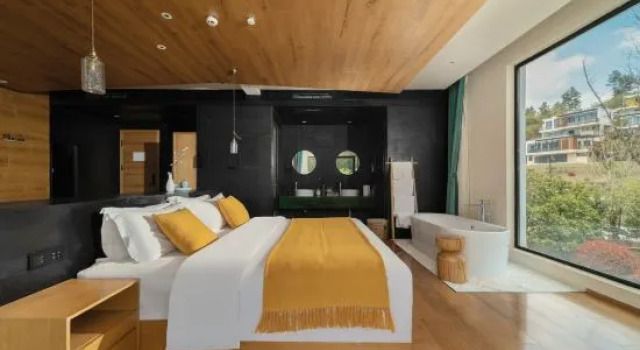 Люкс Deluxe Anji Wild Luxury Vacation Villa by Wuli Lake