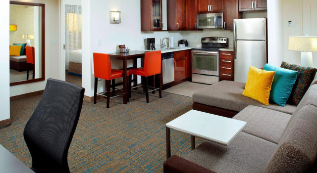 Двухместный люкс c 1 комнатой Residence Inn by Marriott Orlando Lake Nona