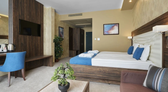 Двухместный номер Deluxe с видом на горы Park & Spa Hotel Markovo