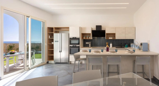 Elegant and modern Villa with pool Sea view-VILLA CON PISCINA VISTA MARE