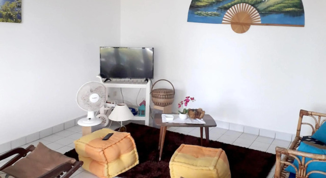Appartement de 2 chambres avec jardin clos a Le Moule a 1 km de la plage, Varaa Huoneisto Le Moule Grande-Terre
