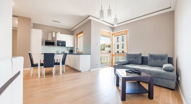 Студия с балконом Apartamenty Sun & Snow Mila Baltica