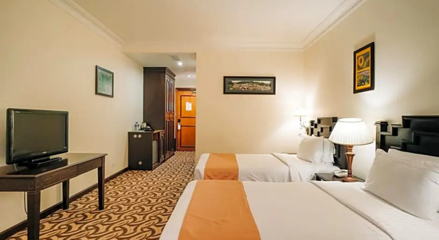 Четырёхместный номер Deluxe с красивым видом из окна Hotel De'La Ferns, Cameron Highlands