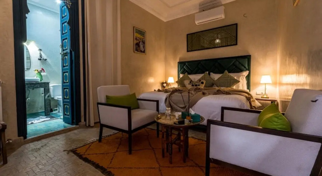 Superior cameră Riad Atrium