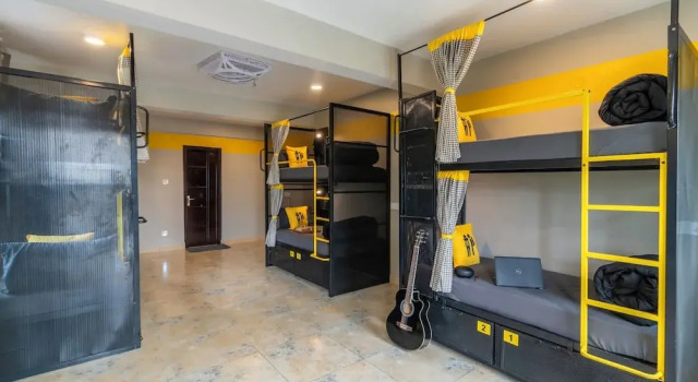 Кровать в общем номере The Hosteller Dharamshala, Mountain Escape