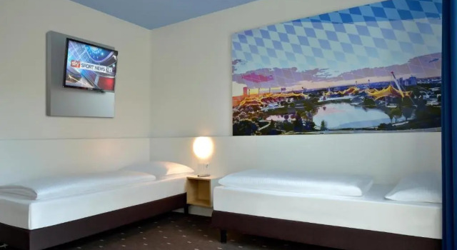 Двухместный номер B&B Hotel München City-Nord