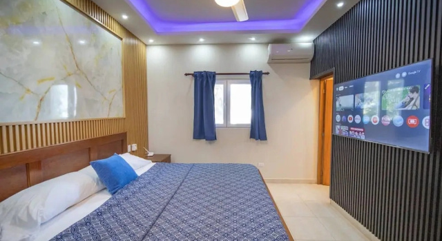 Апартаменты c 1 комнатой Casa de Compai Unit 8 AC, Wifi & Full Kitchen