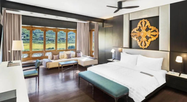 Camera quadrupla Deluxe Le Meridien Paro Riverfront