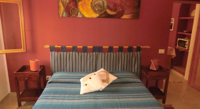 Семейные апартаменты c 1 комнатой с балконом и с видом на море Sole e Sale b&b