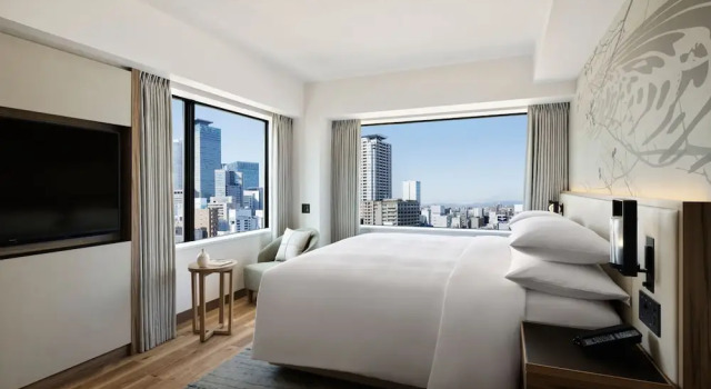 Двухместный Courtyard Corner Suite Courtyard by Marriott Nagoya