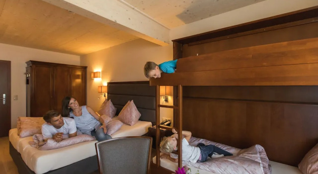 Семейный номер Standard c 1 комнатой с балконом и с видом на горы Hotel Niederreiter
