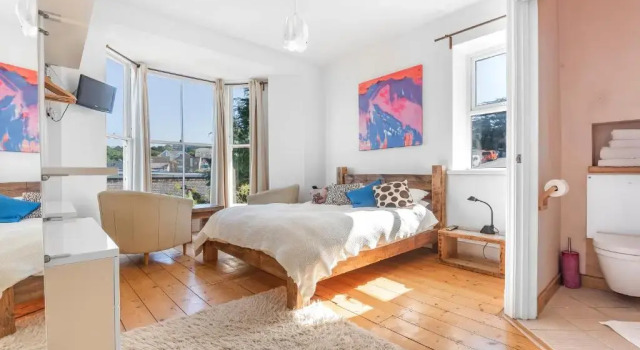 Standard dublă cameră cu vedere la mare Organic Panda B & B