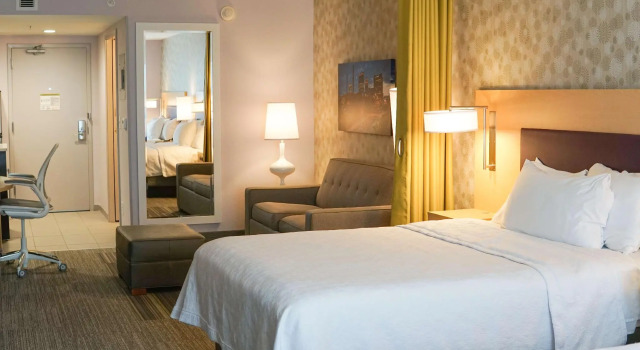 Четырёхместная студия Home2 Suites By Hilton Winston-Salem Hanes Mall
