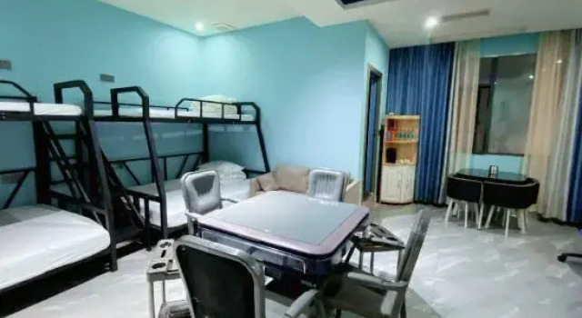 Кровать в общем номере Chenzhou Aite E-sports Themed Hotel