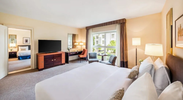 Deluxe Doppel Zimmer mit Gartenblick Mandarin Oriental, Prague