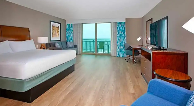 Двухместный номер Mobility/hearing access oceanfront Hilton Garden Inn Virginia Beach Oceanfront