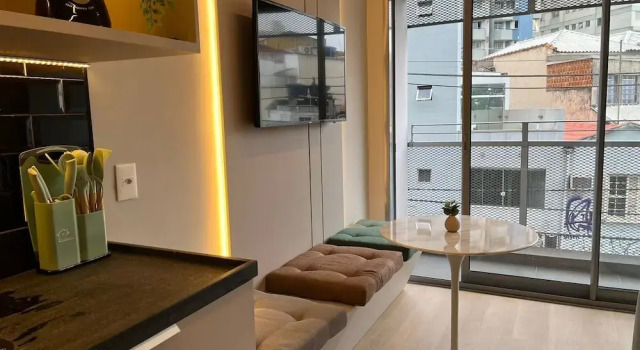 Апартаменты Comfort Vossa Bossa Pop Pinheiros