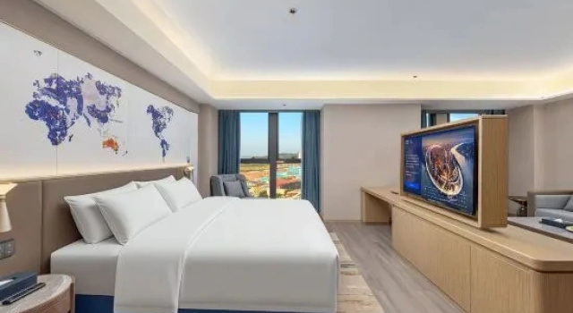 Люкс Deluxe Kyriad Marvelous Hotel（Yibin University City Lingang Second Hospital Branch）