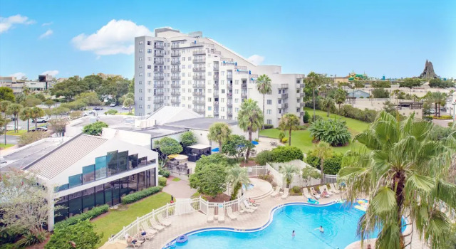Кровать в общем номере Apartment in Florida near Universal and Intern. Dr
