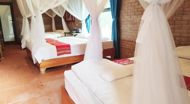 Бунгало Pu Luong Riverside Lodge