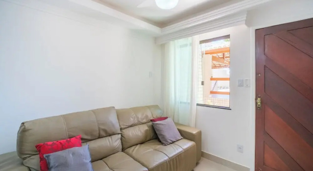 Beachfront House with 2 Bedrooms in Salvador