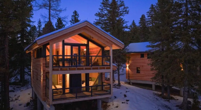 Шале Lovely Chalet With hot tub