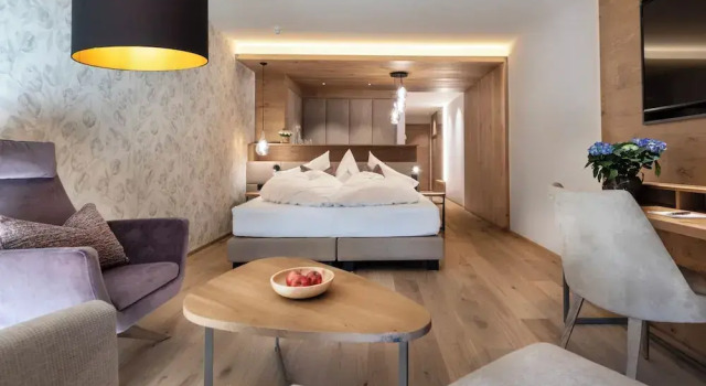 Полулюкс с балконом и с видом на горы Hotel Sonnbichl