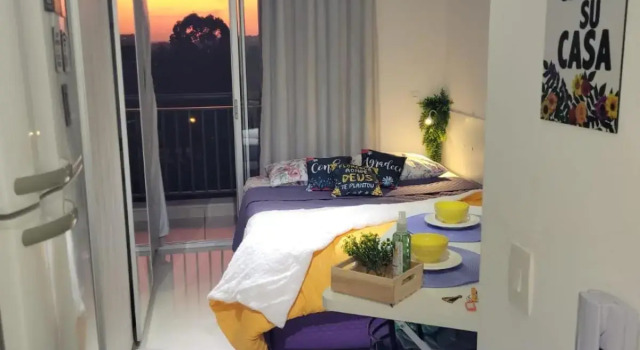 Lindo loft apartamento studio em Santana, perto do Expo Center Norte, Anhembi, Sambodromo, Campo de Marte, Zona Norte, Забронировать Апартаменты/квартира Отели Сан-Пауло с бассейном, рядом с Карандиру, Бассейн