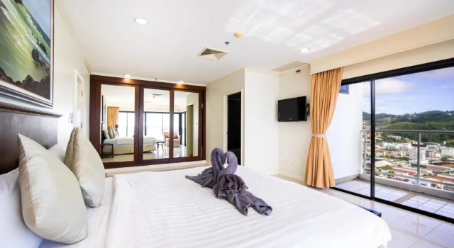 Апартаменты с видом на море PATONG TOWER Royal Apartment