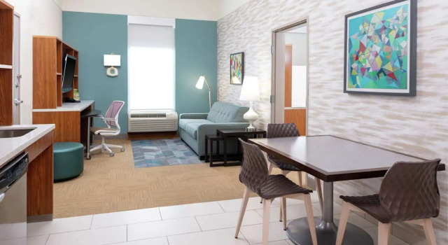 Одноместный люкс Home2 Suites by Hilton Fayetteville Fort Bragg