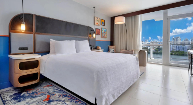 Двухместный номер Standard Hilton Garden Inn San Juan Condado