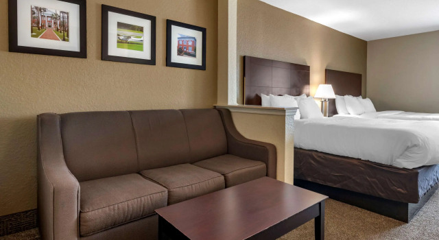 Четырёхместный люкс Comfort Inn & Suites DeLand - near University