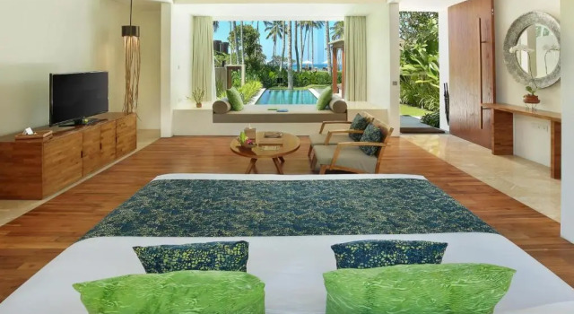 Вилла с бассейном Luxury Candi Beach Resort & Spa