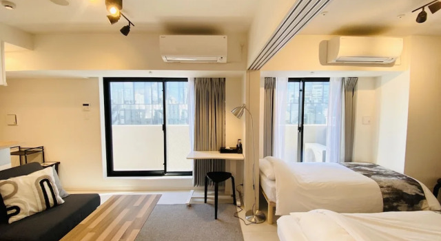 Апартаменты Deluxe FLOWER TERRACE Higashi Shinjuku