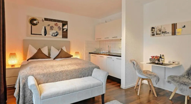 Апартаменты с балконом Design Apartment nähe Düsseldorf
