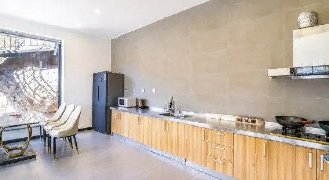 Люкс Comfort с 2 комнатами Beijing Guoran Xiaozhu Private Tang Homestay