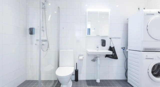 Двухместная студия Цокольный этаж ApartDirect Sundbyberg