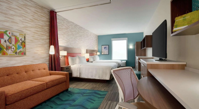 Четырёхместная студия Home2 Suites By Hilton Warminster Horsham