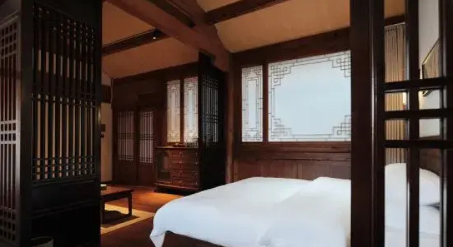Двухместный люкс с видом на горы Shaxi Changleli Homestay
