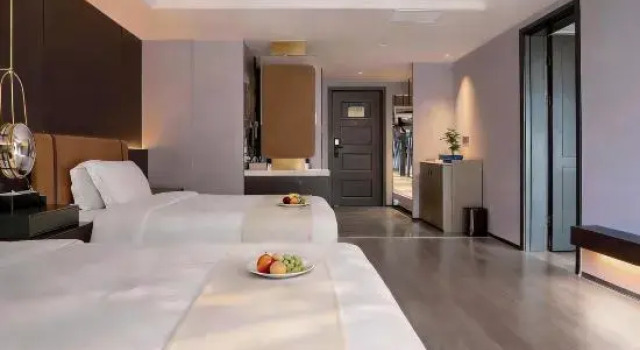 Семейный люкс Deluxe с 3 комнатами Ke Lai Garden Hotel