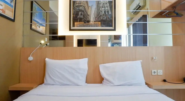 Cozy Studio With City View At Tamansari Papilio Apartment