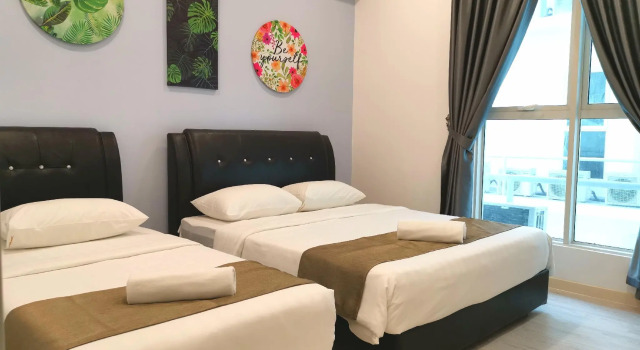 Люкс c 1 комнатой с балконом Sunset Seaview Vacation Condos Infinity Avenue