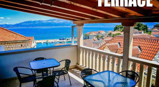 Апартаменты c 1 комнатой с видом на море Apartments Fedrigo