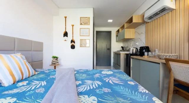 Makani Beach #07 - Flat com Piscina by Carpediem