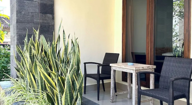 Трёхместный номер Standard с балконом Radha Bali Hotel