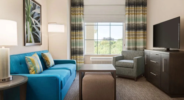 Люкс c 1 комнатой Homewood Suites By Hilton Charlotte Southpark