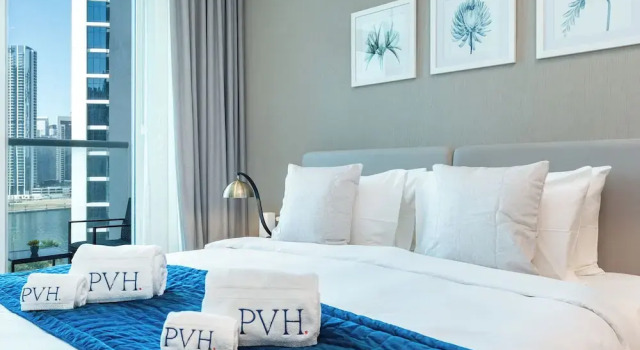 PVH - Damac Prive - Studio - Canal View, Забронировать Апартаменты/квартира Отели Эмирата Дубая с парковкой, рядом с Al Wajeha Al Maeyah Marine Transport Station, Парковка