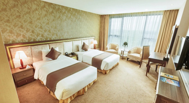 Двухместный номер Deluxe Muong Thanh Luxury Can Tho Hotel