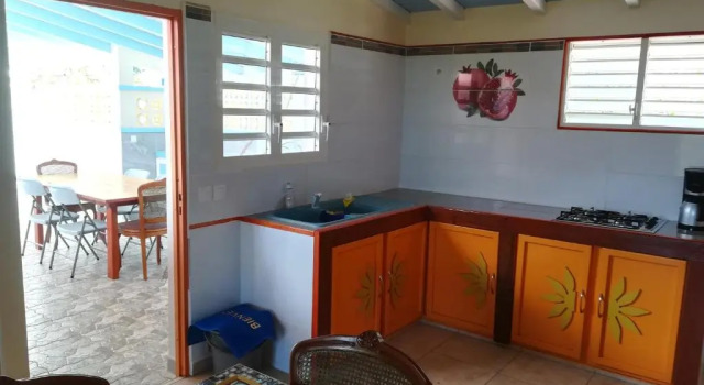 Коттедж Haut de villa avec vue sur la mer
